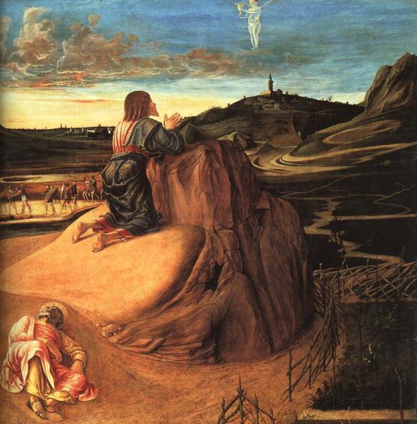 Jesus: Agony in the Garden by Bellini Giovanni, c1459