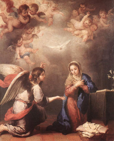 Annunciation to St. Mary