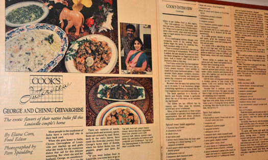 Chinnu Kochamma featured in Louisville Newspaper