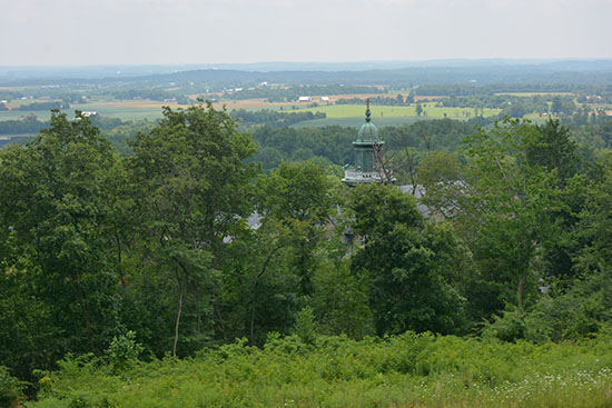 View From National Shrine Grotto of Our Lady of Lourdes, Emmetsburg, MD