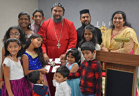 Theethose Thirumeni in St. Basil's Syriac Orthodox Church, Cleveland, November 2017