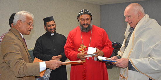 Theethose Thirumeni in St. Basil's Syriac Orthodox Church, Cleveland, November 2017