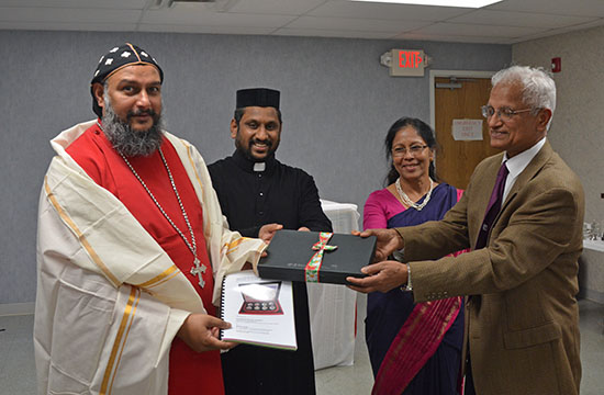 Theethose Thirumeni in St. Basil's Syriac Orthodox Church, Cleveland, November 2017