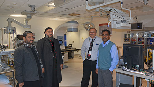 Theethose Thirumeni touring Ohio State University, Columbus, Ohio - November 2017