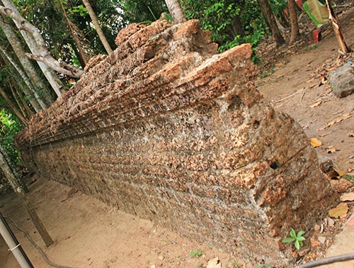 St. Thomas Kottakavu Church, North Parur, Kerala, Remains of the Old Wall built in AD 1308