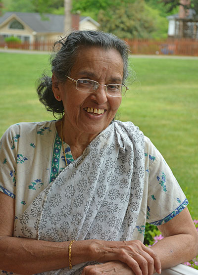 Annie Kochamma at home in 2015 - MW Photo by Dr. Jacob Mathew