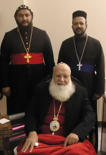 Edathara Achen with Theethose Thirumeni and Patriarch