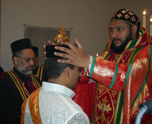 Paul Thottakat ordained as a deacon