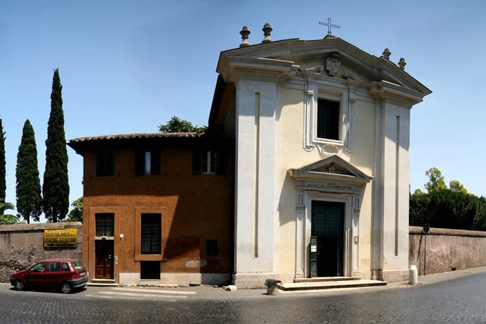 Domine quo vadis Church Rome