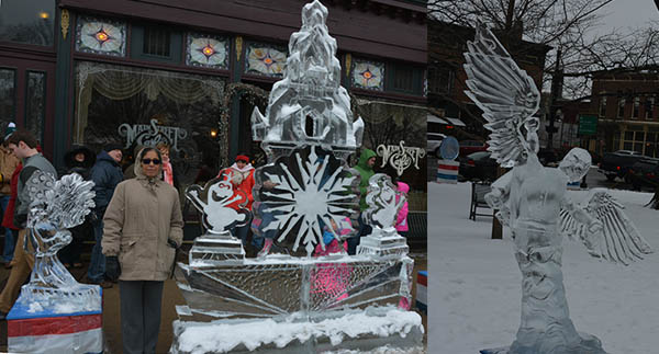 Ice Sculptures from Medina Snow Fest-2019 photo by Dr. Jacob Mathew, MW