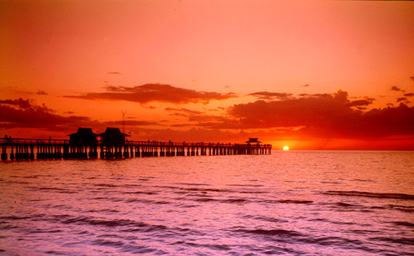 Sunset in Naples, Florida