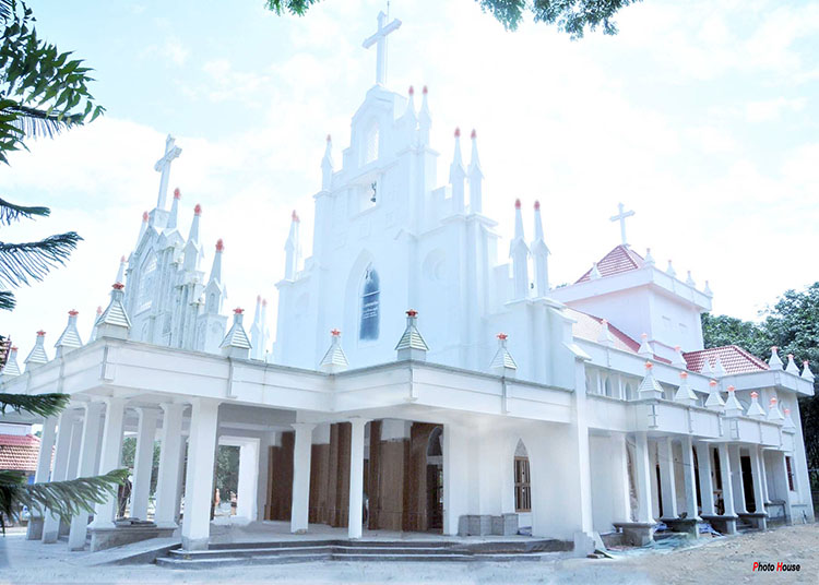 St. Mary's Cheriapally, Pampady East, Kottayam Diocese, Look of Church at Century Celebrations