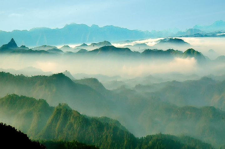 View from Pallivasal, Munnar, Kerala, India